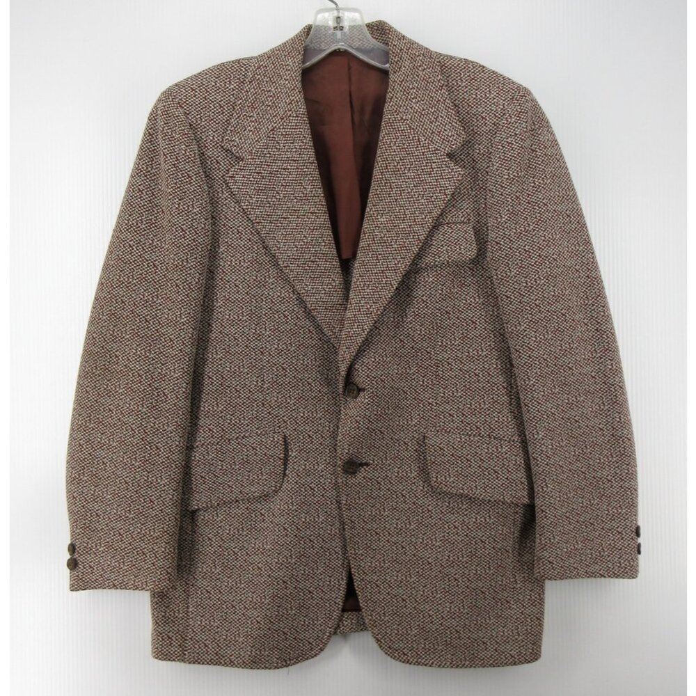 VINTAGE McGregor Sport Coat 38 Birdseye Blazer 70s Jacket Sportswear